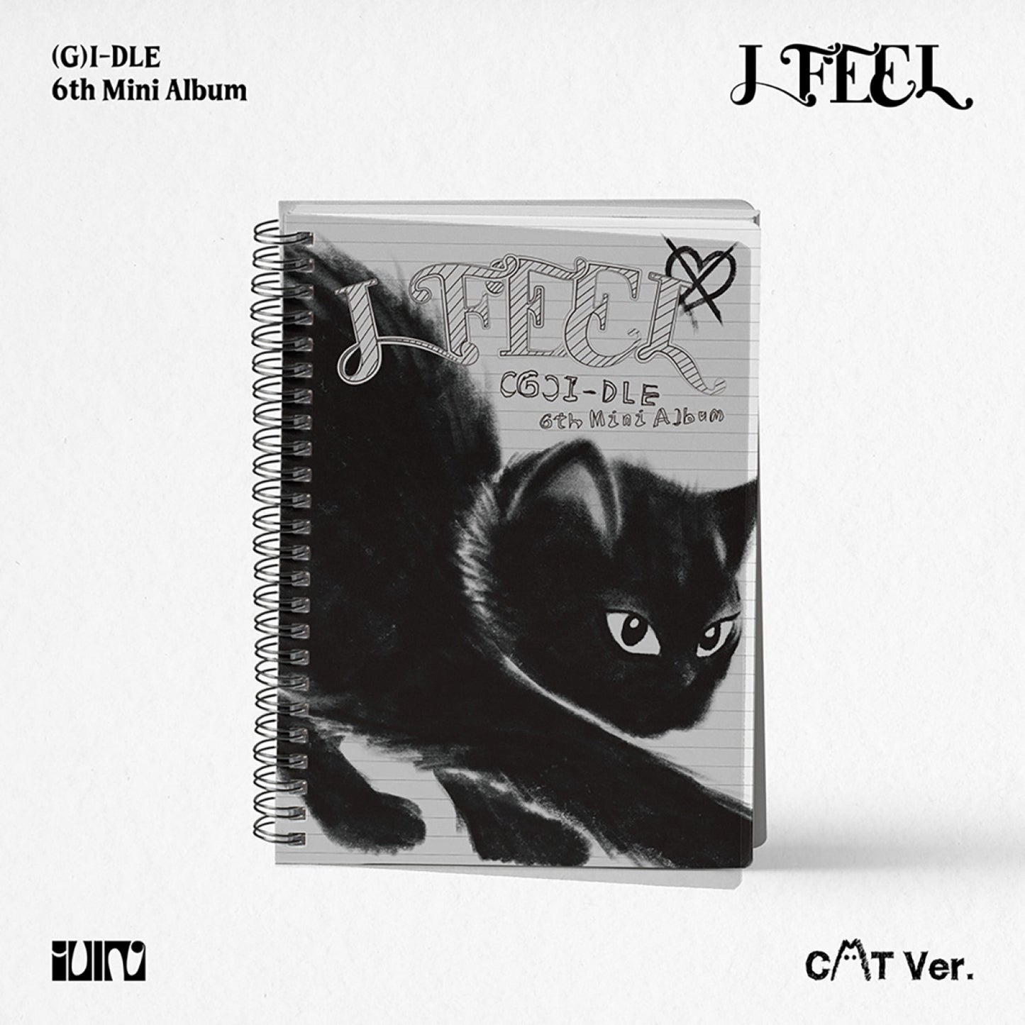 (G)I-DLE 6th Mini Album - I Feel (Cat Ver.)
