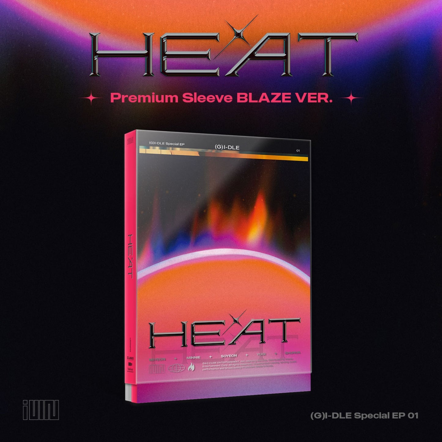 (G)I-DLE Special Album - HEAT (BLAZE Ver.)
