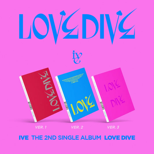 [IVE] 2nd Single Album - LOVE DIVE [RANDOM]