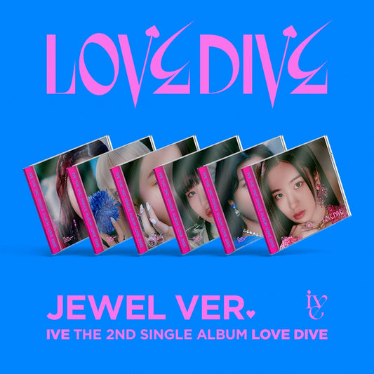 [IVE] 2nd Single Album - LOVE DIVE (Jewel Ver.) [RANDOM]