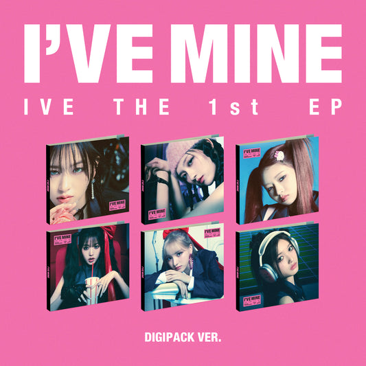 [IVE] 1st Album EP - I`VE MINE (Digipack Ver.) [RANDOM]