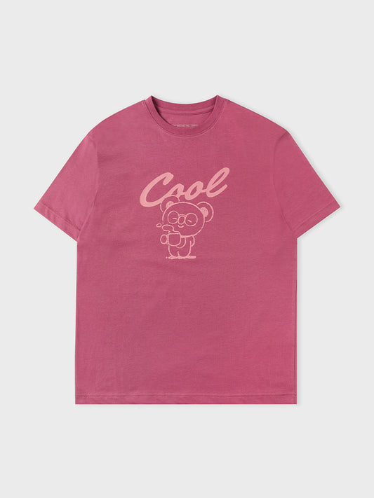 [APPAREL][BTS] BT21 KOYA BASIC SHORT SLEEVE T-SHIRT WHITE
