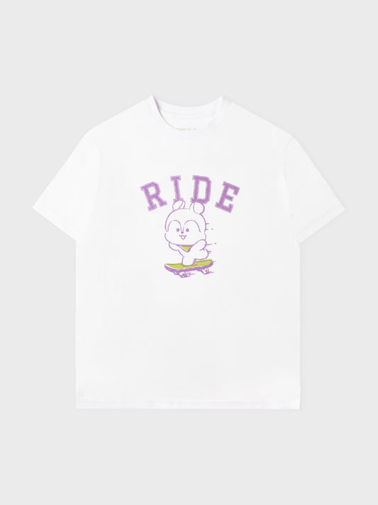 [APPAREL][BTS] BT21 MANG BASIC SHORT SLEEVE T-SHIRT WHITE