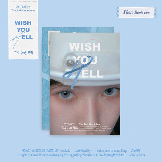 [WENDY] (Red Velvet) 2nd Mini Album - Wish You Hell (Photobook Ver.)
