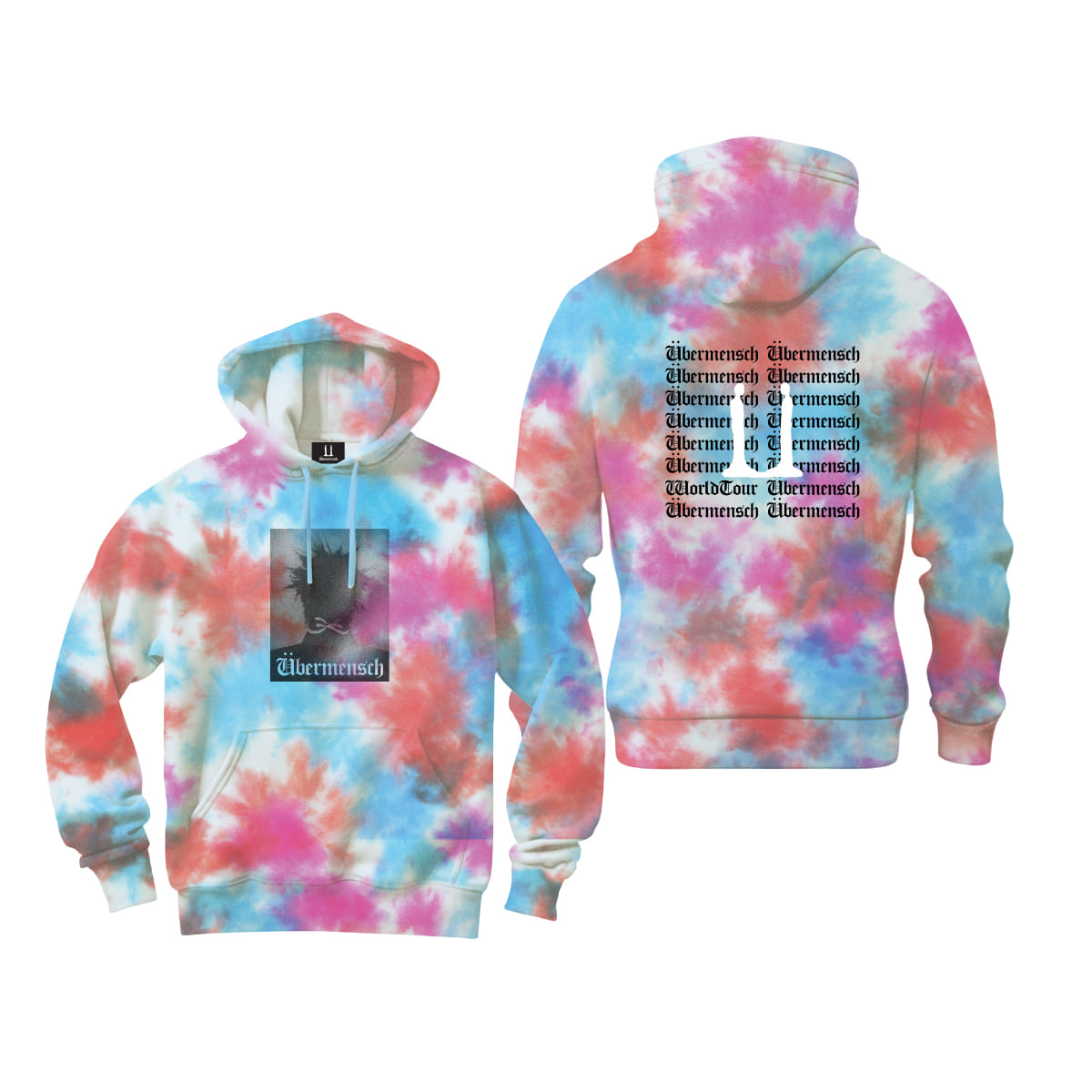 [G-DRAGON] - HOODIE TIE-DYE / G-DRAGON 2025 WORLD TOUR ANCORE