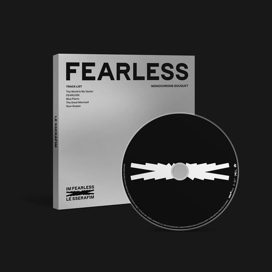[LE SSERAFIM] 1st Mini Album - FEARLESS (Monochrome Bouquet Ver.)