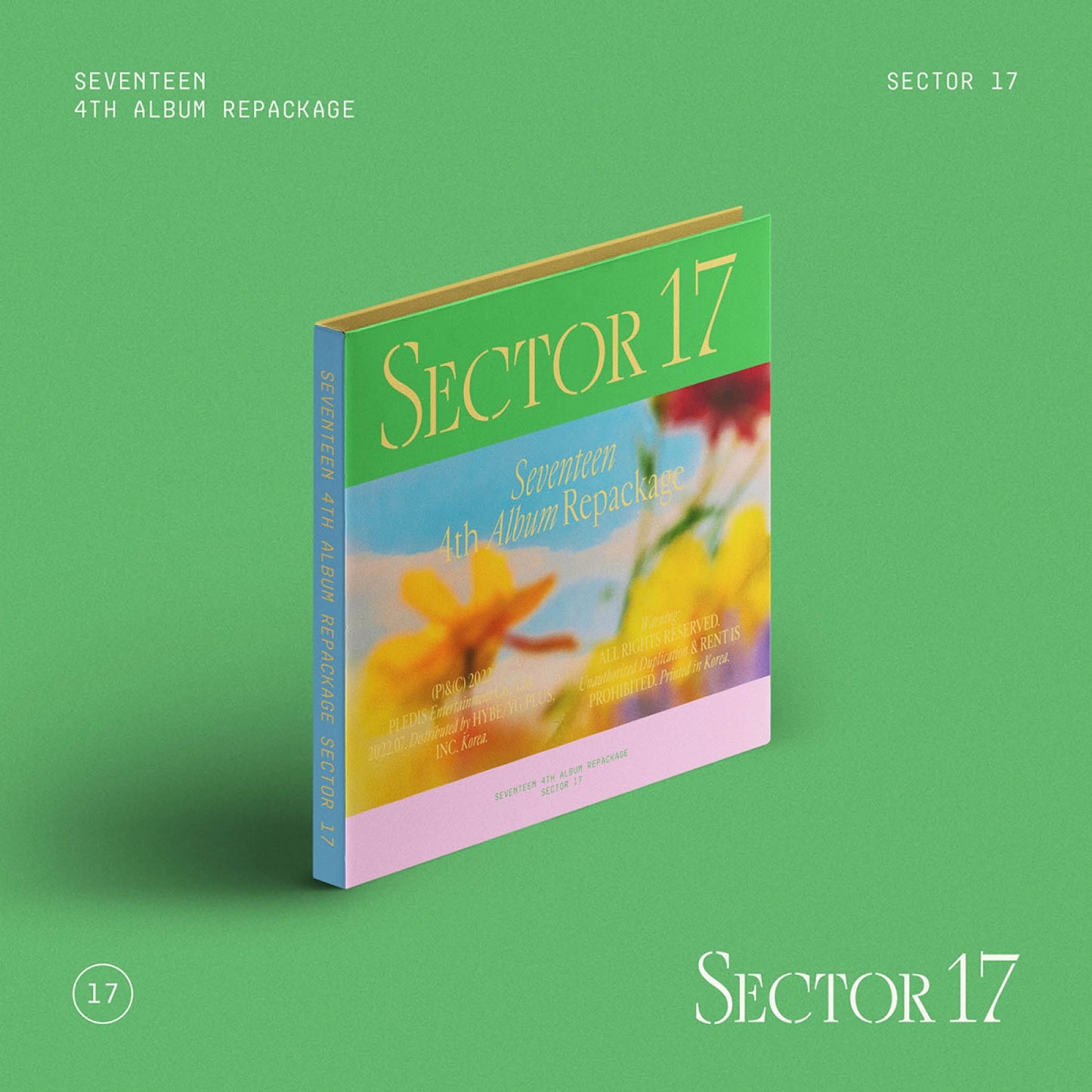 [SEVENTEEN] 4th Album Repackage - SECTOR 17 (Compact Ver.)