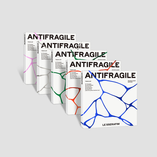 [LE SSERAFIM] 2nd Mini Album - ANTIFRAGILE (Compact Ver.) [RANDOM]