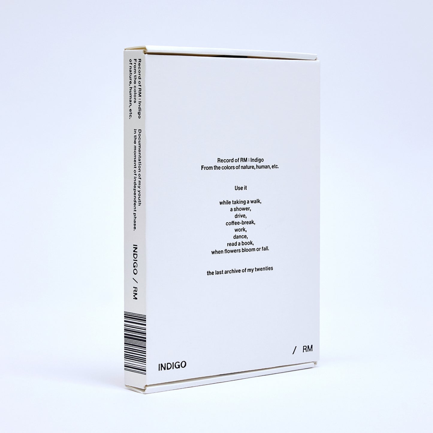 [RM] (BTS) 1st Album - Indigo (Book Edition)
