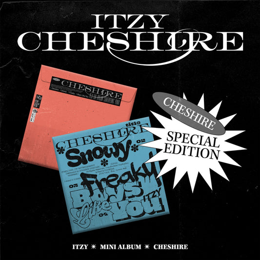 [ITZY] 6th Mini Album - CHESHIRE (Special Edition) [RANDOM]