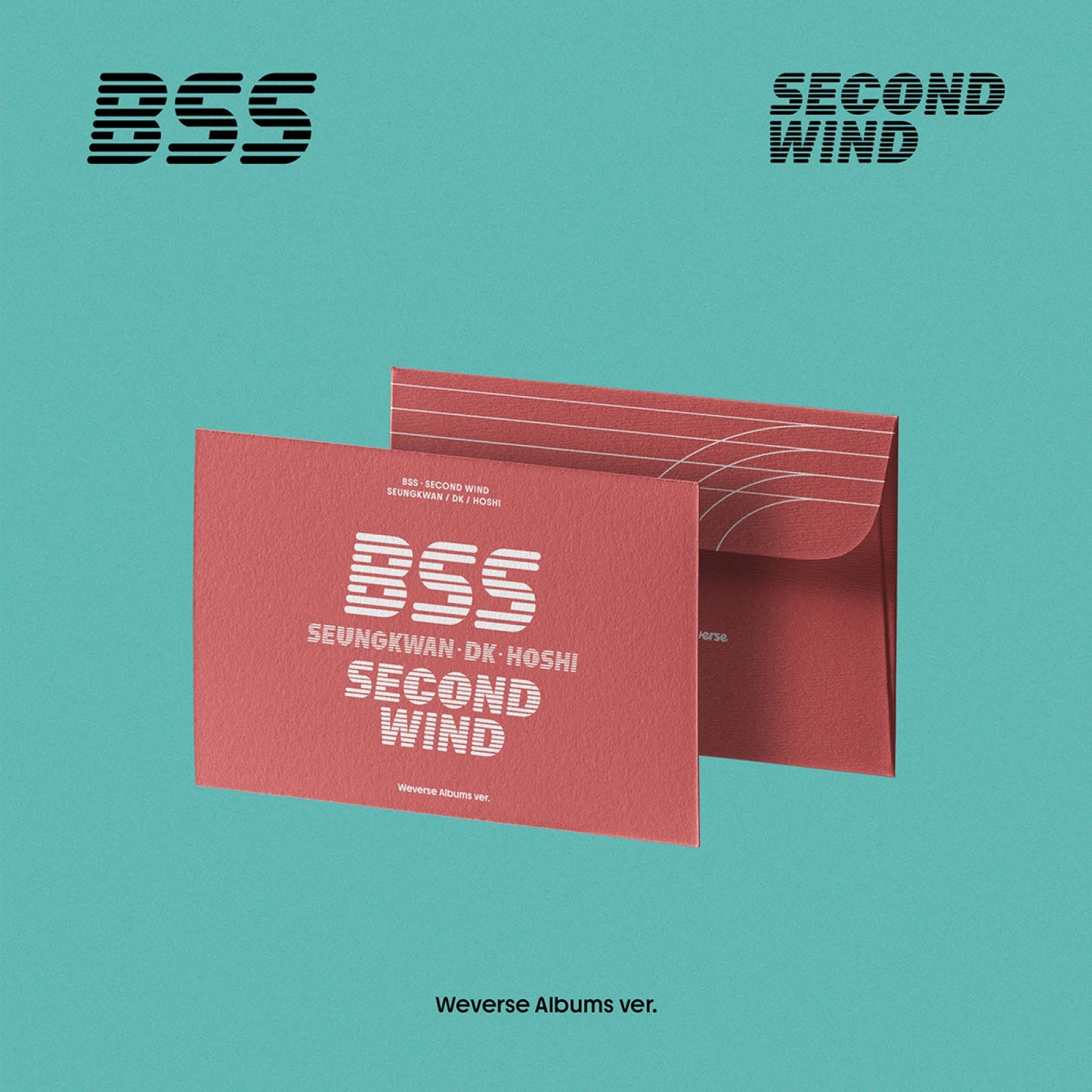 [BSS] (SEVENTEEN) 1st Single Album - SECOND WIND (Weverse Ver.)
