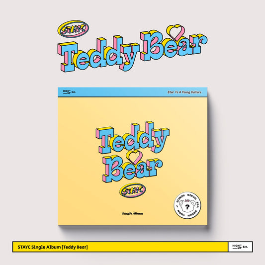 [STAYC] 4th Single Album - Teddy Bear (Digipack Ver.)