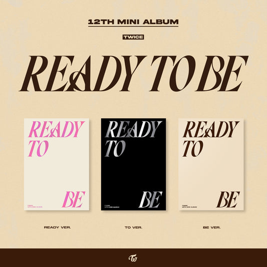 [TWICE] 12th Mini Album - READY TO BE [RANDOM]