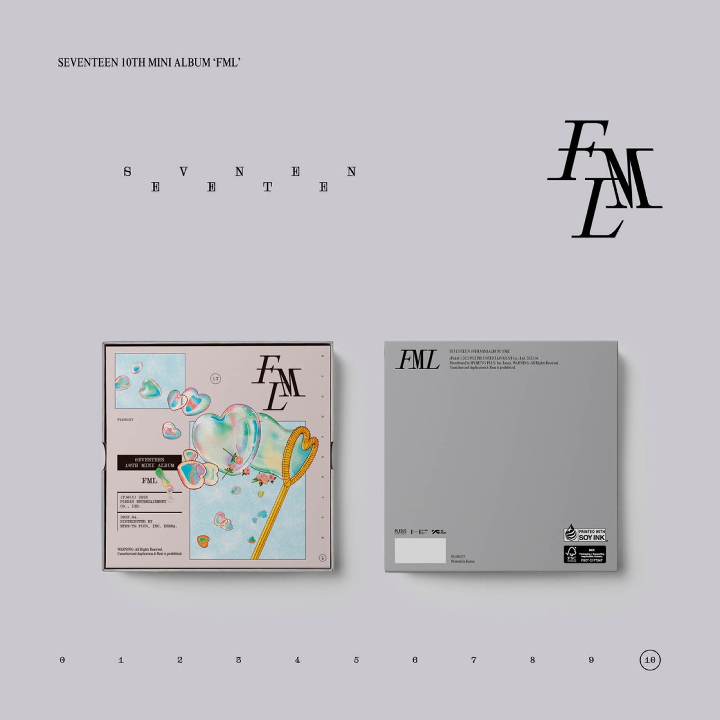 [SEVENTEEN] 10th Mini Album - FML (Carat Ver.)