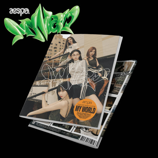 [aespa] 3rd Mini Album - MY WORLD (TABLOID Ver.)