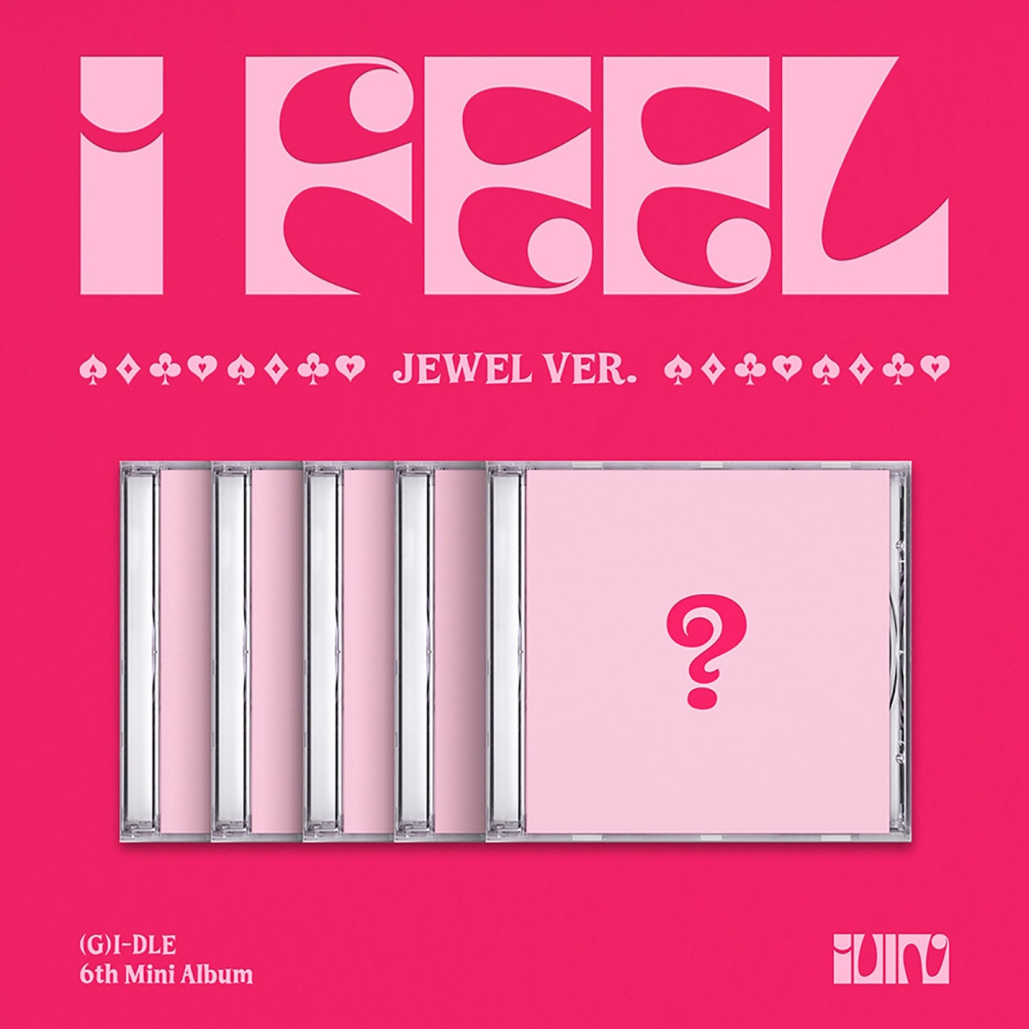 (G)I-DLE 6th Mini Album - I Feel (Jewel Ver.) [RANDOM]