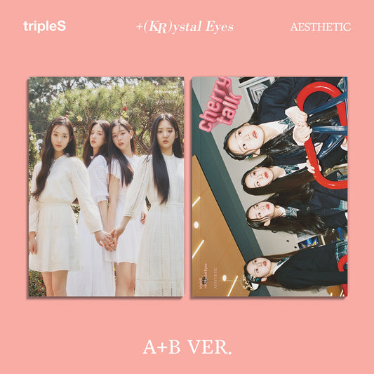[tripleS] Mini Album - +(KR)ystal Eyes : AESTHETIC [RANDOM]