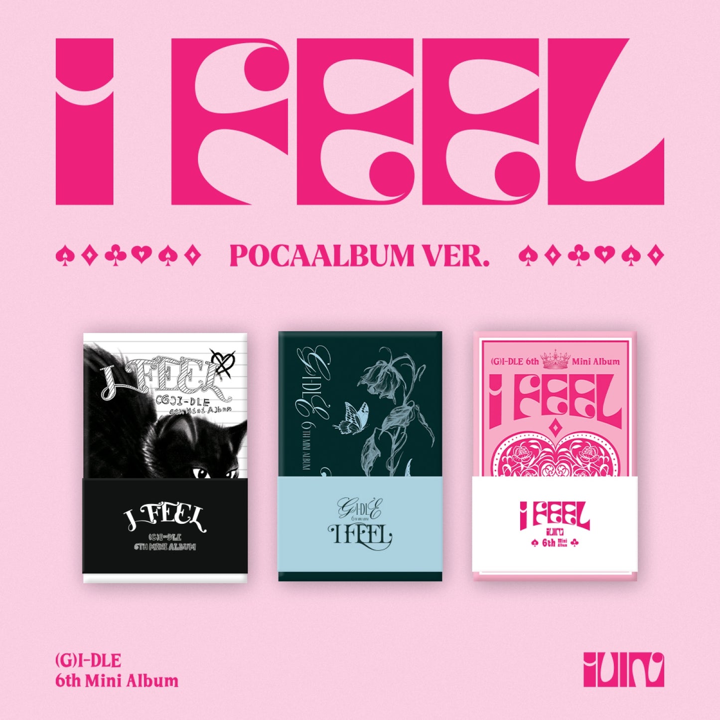 (G)I-DLE 6th Mini Album - I Feel (Poca Ver.) [RANDOM]