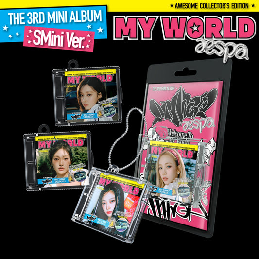 [aespa] 3rd Mini Album - MY WORLD (Smini Ver.) [RANDOM]