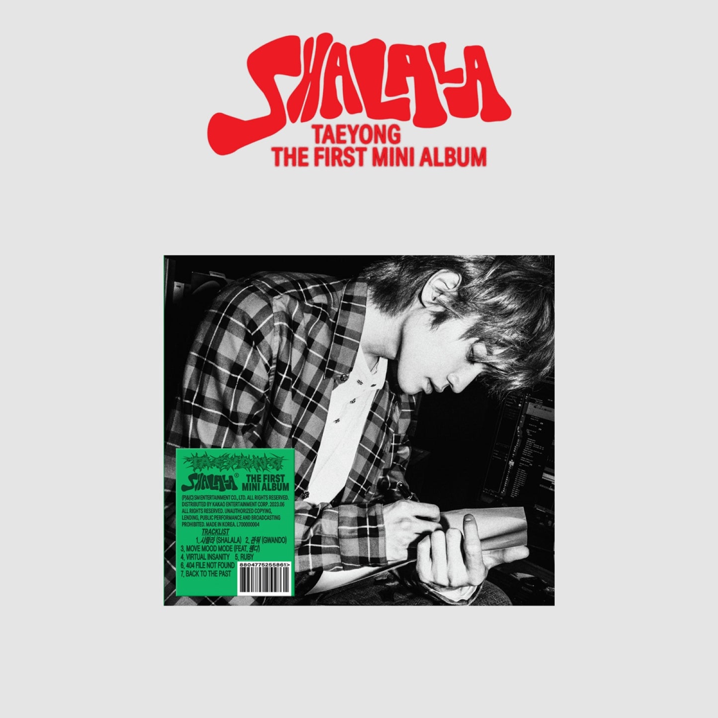 [TAEYONG] 1st Mini Album - SHALALA (Digipack ver.)