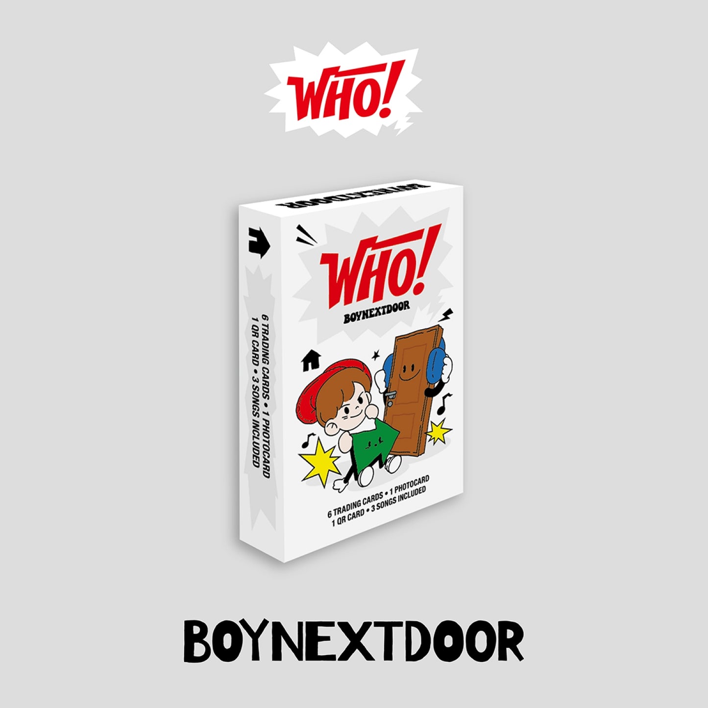 [BOYNEXTDOOR] 1st Single Album - WHO! (Weverse Ver.)