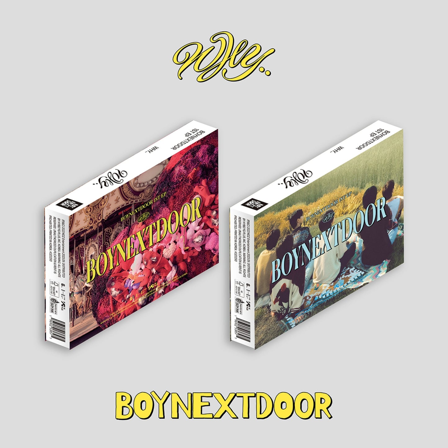 [BOYNEXTDOOR] 1st EP Album - WHY.. [RANDOM]