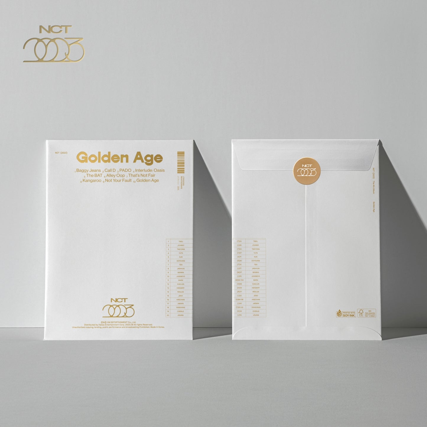 [NCT] 4th Album - Golden Age (Collecting Ver.)