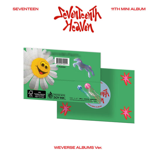 [SEVENTEEN] 11th Mini Album - SEVENTEENTH HEAVEN (Weverse Ver.)