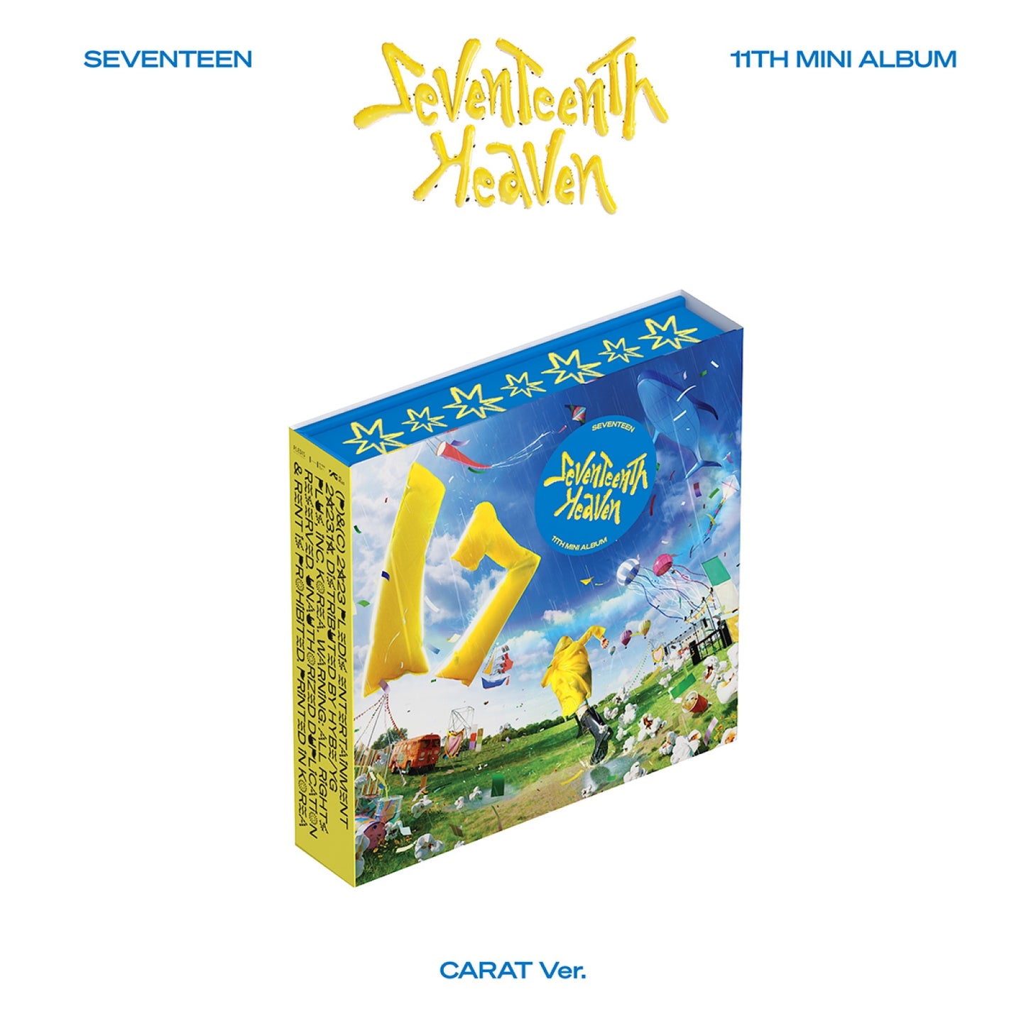 [SEVENTEEN] 11th Mini Album - SEVENTEENTH HEAVEN (Carat Ver.)