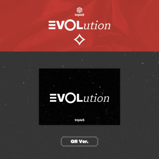 [tripleS] Mini Album - EVOLution : MUJUK (QR Ver.)