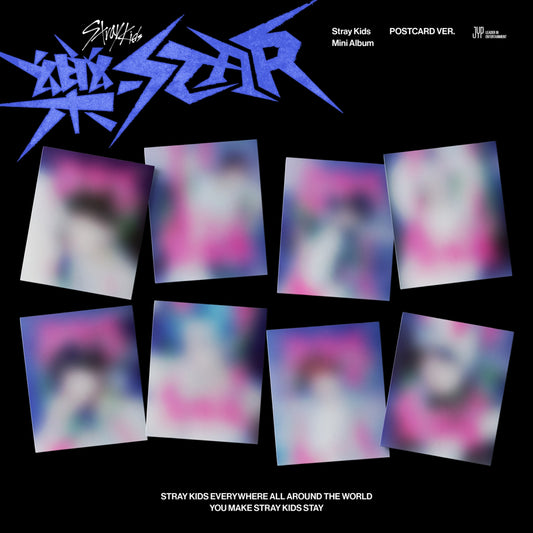 [Stray Kids] 8th Mini Album - 樂-STAR (Postcard Ver.) [RANDOM]