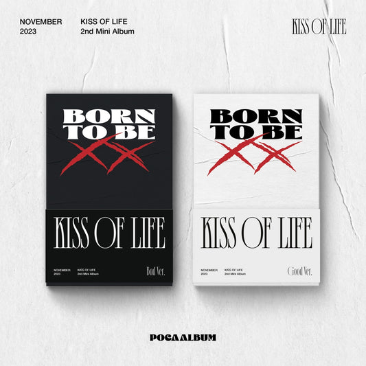 [KISS OF LIFE] 2nd Mini Album - BORN TO BE XX (Poca Ver.)