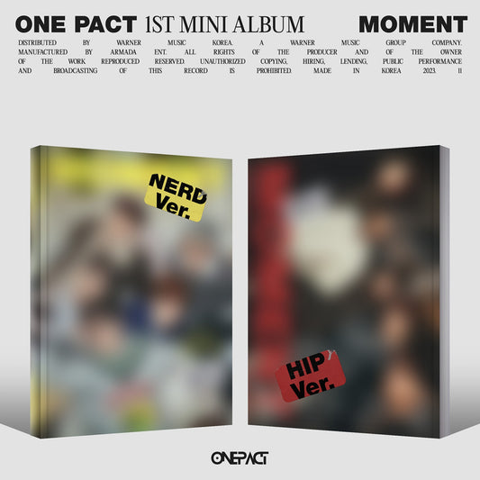 [ONEPACT] 1st Mini Album - MOMENT [RANDOM]