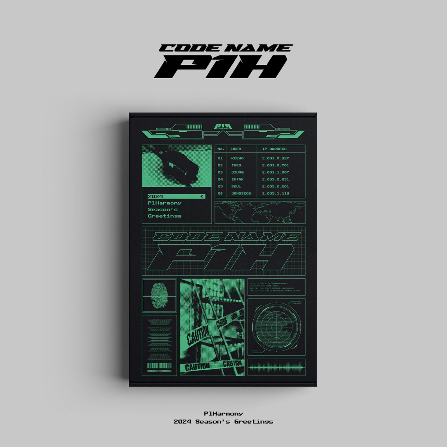 [P1Harmony] - 2024 Season's Greetings (CODE NAME P1H)