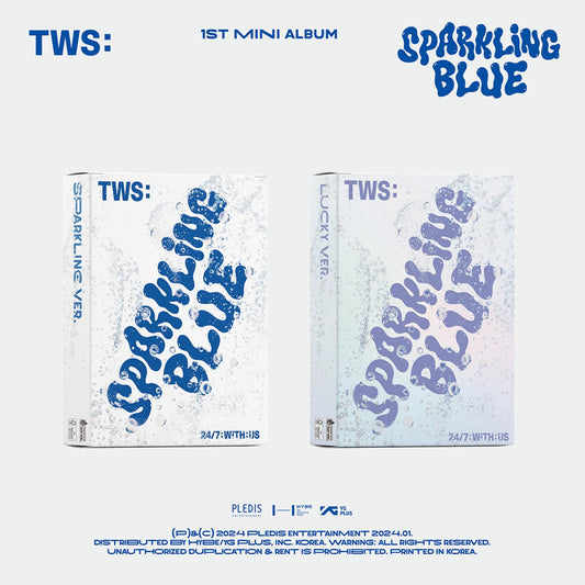 [TWS] 1st Mini Album - Sparkling Blue [RANDOM]