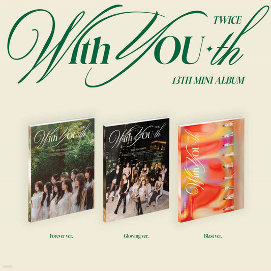 [TWICE] 13th Mini Album - With You-th [RANDOM]