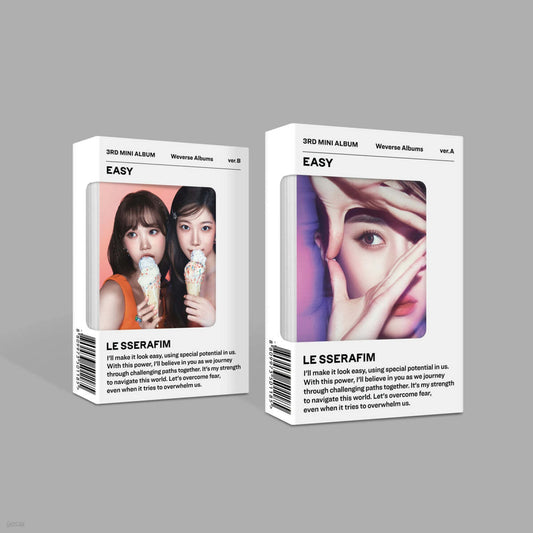 [LE SSERAFIM] 3rd Mini Album - EASY (Weverse ver.) [RANDOM]