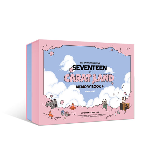 [SEVENTEEN] - SEVENTEEN in CARAT LAND MEMORY BOOK + DIGITAL CODE