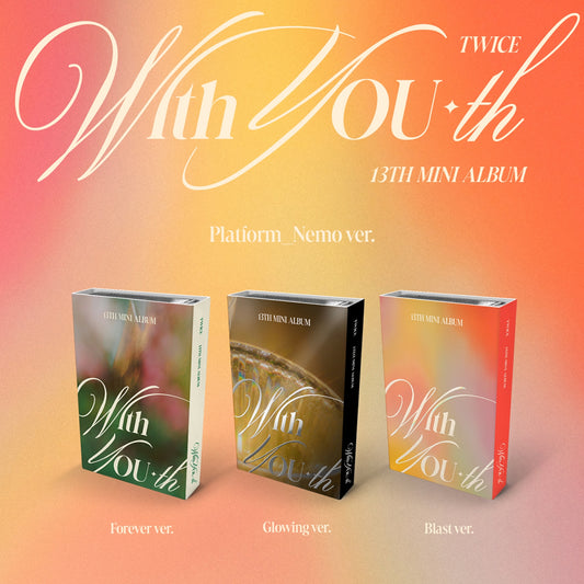 [TWICE] 13th Mini Album - With You-th (NEMO Ver.) [RANDOM]