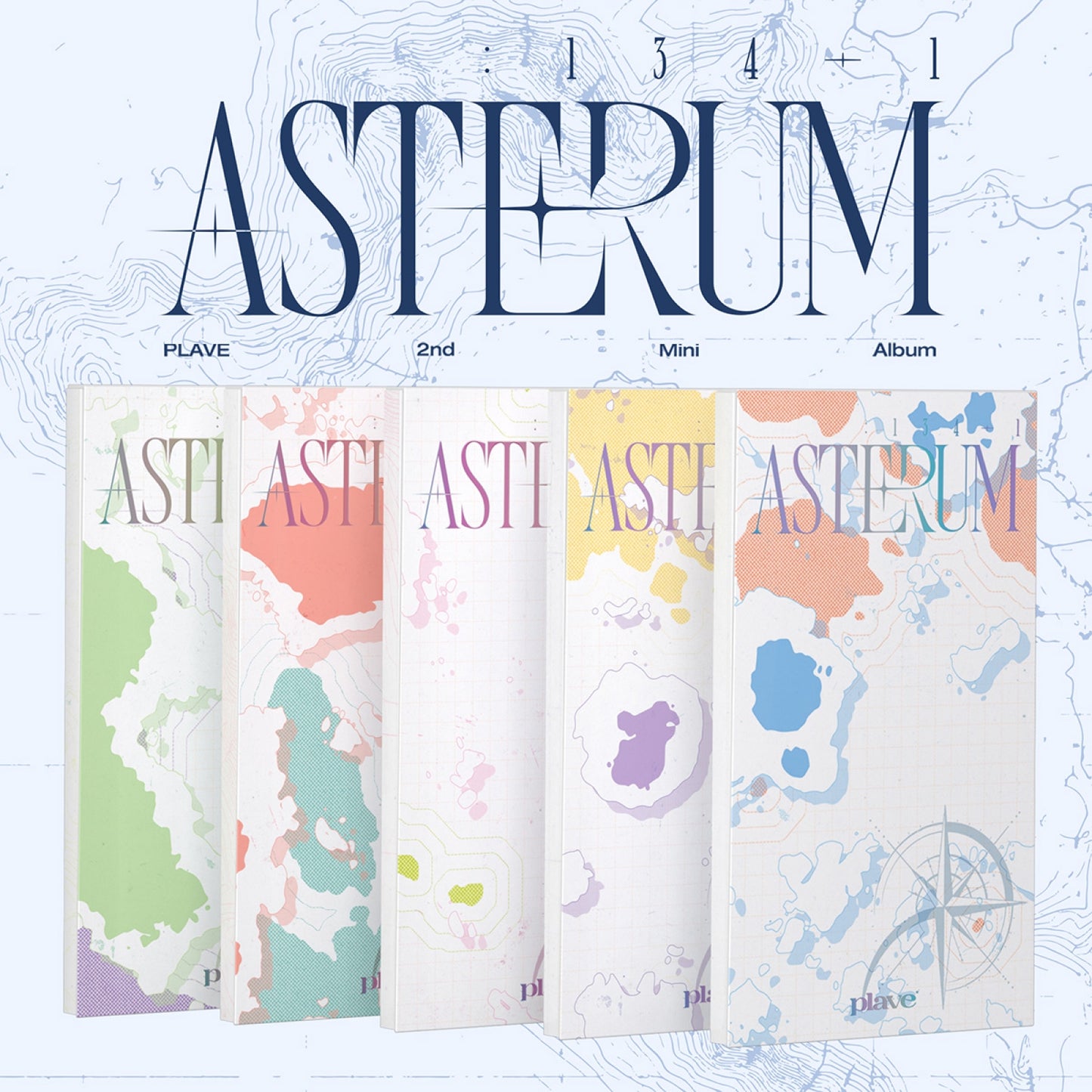 [PLAVE] 2nd Mini Album - ASTERUM : 134-1 (Mini CD Ver.) [RANDOM]