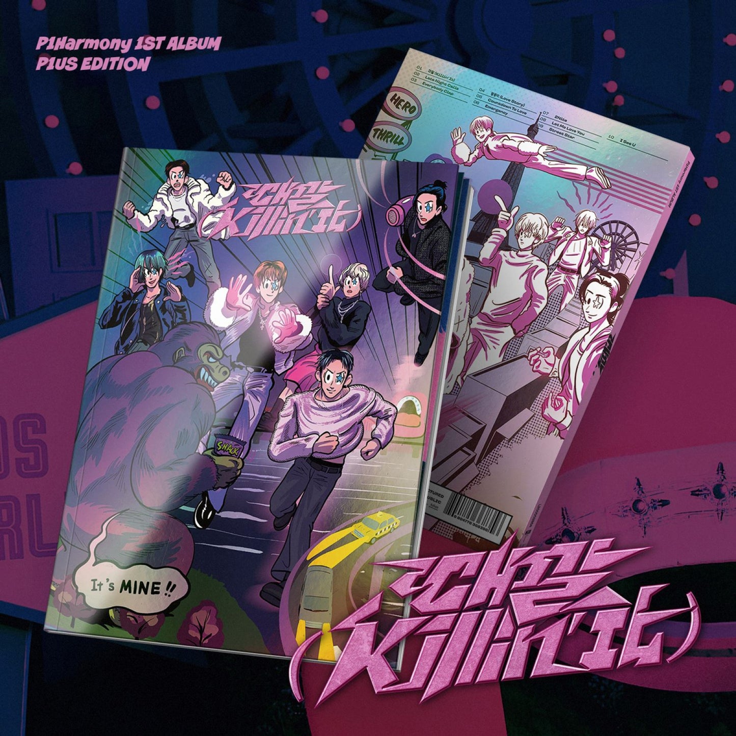[P1Harmony] 1st Album - Killin' It (Limited Ver.)