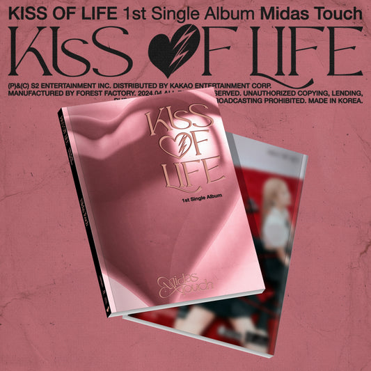 [KISS OF LIFE] 1st Single Album - Midas Touch (Photobook Ver.)