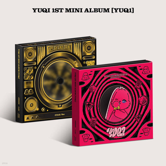 [YUQI] ((G)I-DLE) 1st Mini Album - YUQ1 [RANDOM]