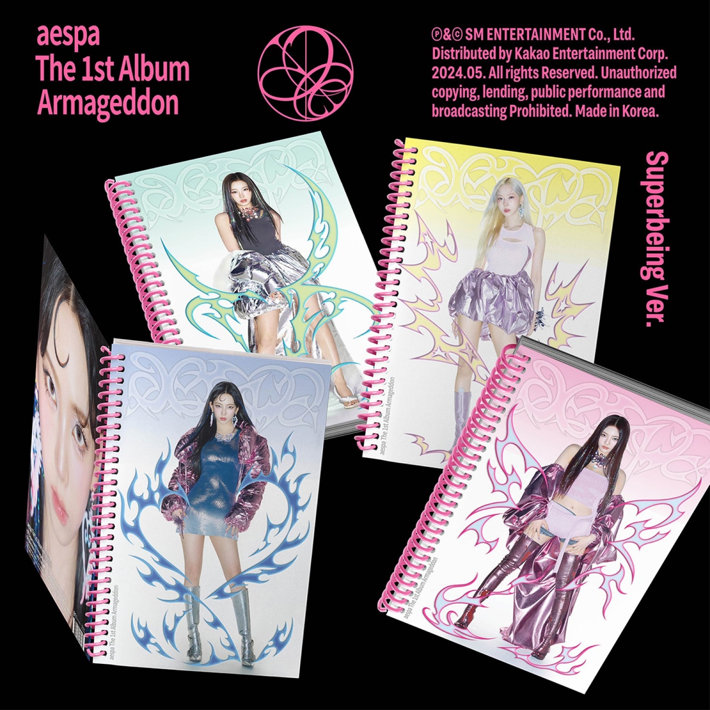 [aespa] 1st Album - ARMAGEDDON (Superbeing Ver.) [RANDOM]