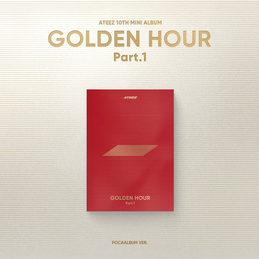 [ATEEZ] 10th Mini Album - GOLDEN HOUR : Part.1 (Poca Ver.)