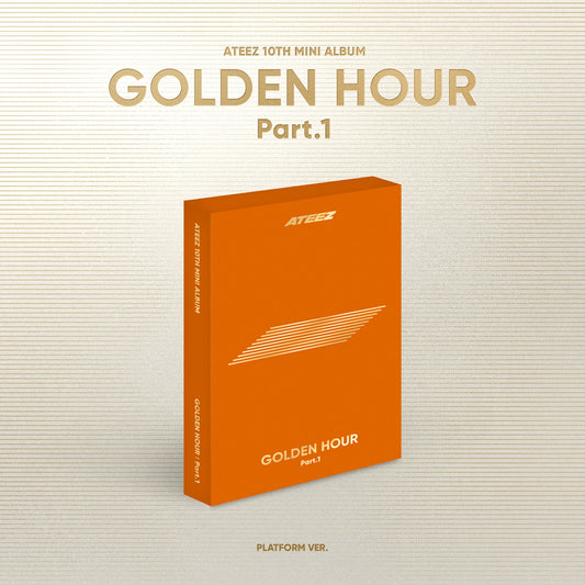 [ATEEZ] 10th Mini Album - GOLDEN HOUR : Part.1 (Platform Ver.)