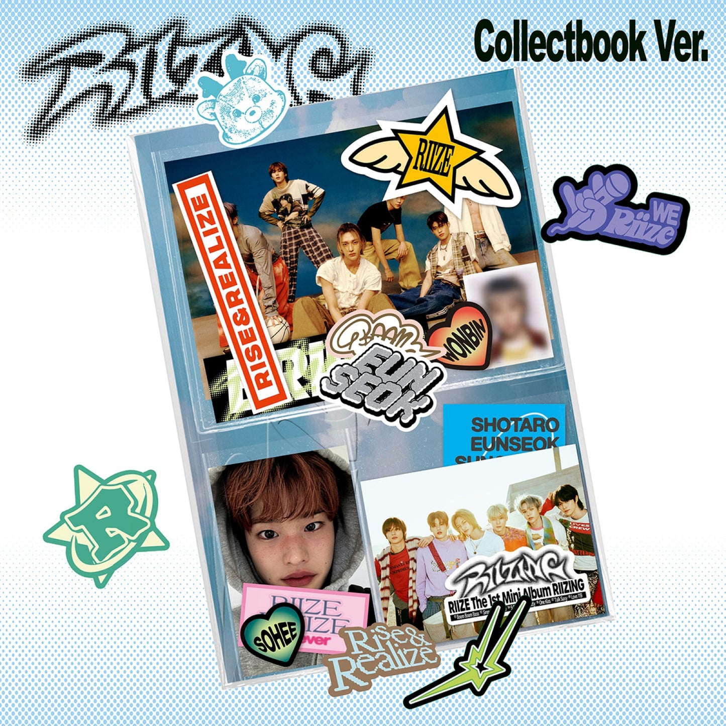 [RIIZE] 1st Mini Album - RIIZING (Collect Book Ver.)