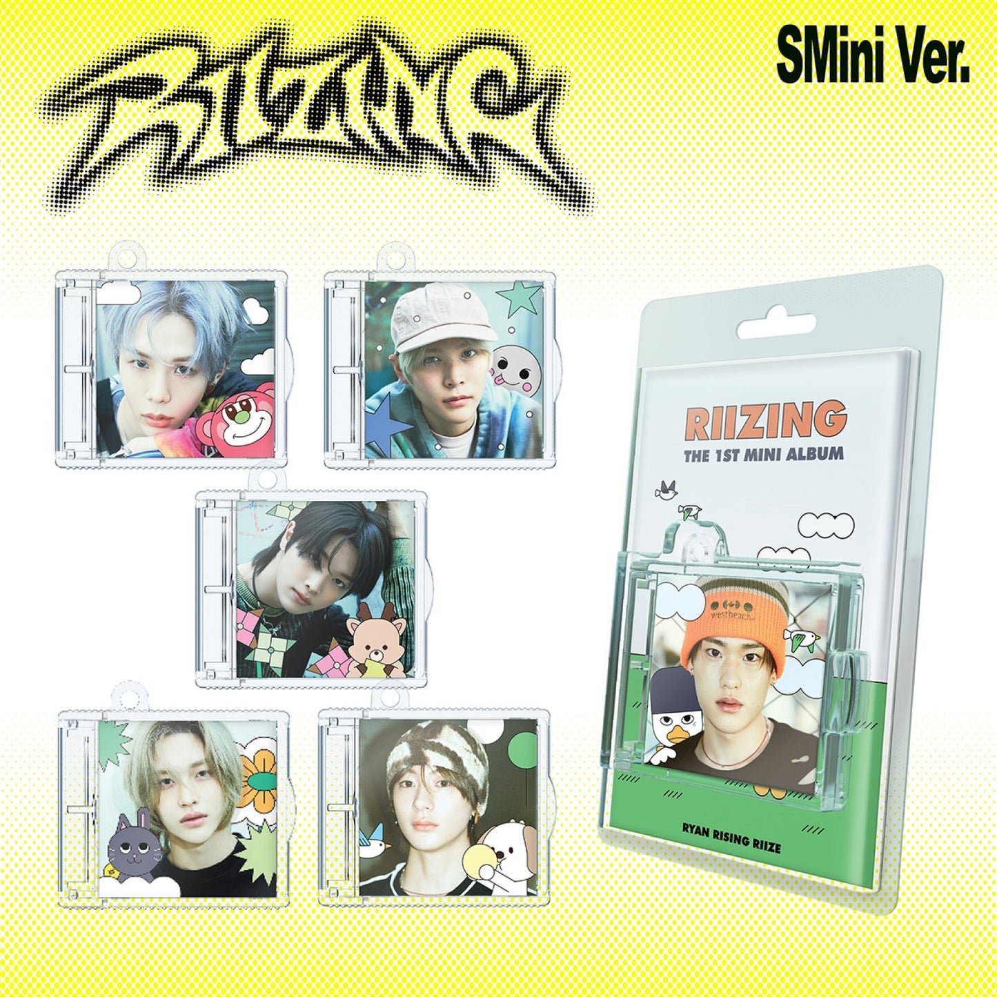 [RIIZE] 1st Mini Album - RIIZING (SMini Ver.) (RRR Edition) [RANDOM]