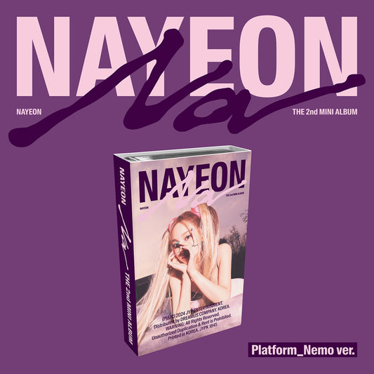 [NAYEON] (TWICE) 2nd Mini Album - NA (Nemo ver.)