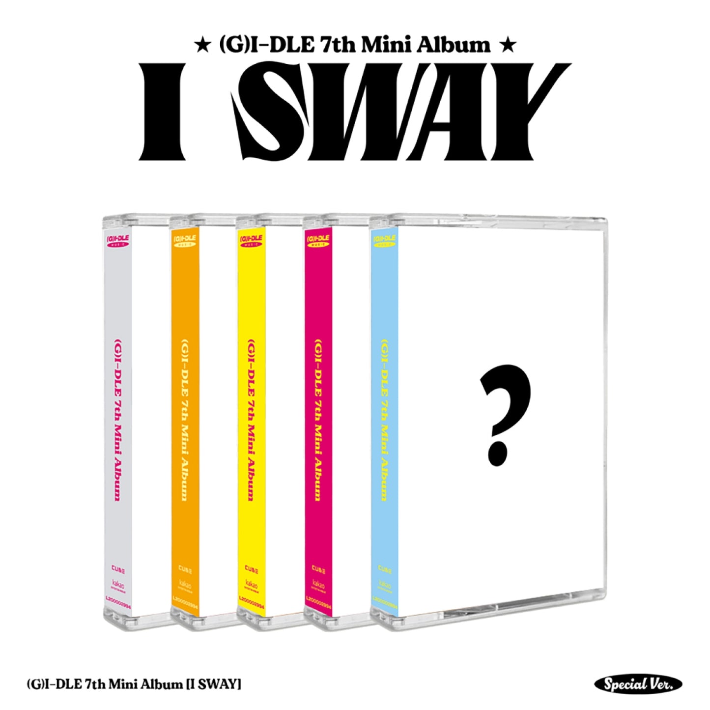 (G)I-DLE 7th Mini Album - I SWAY (Special Ver.) [RANDOM]